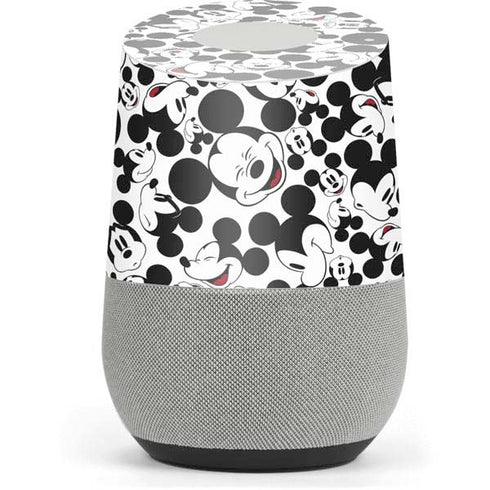 Disney Mickey Mouse Face Pattern Google Home Skin